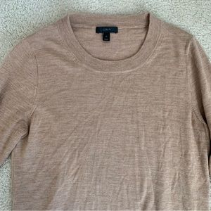 Brown J Crew sweater, medium